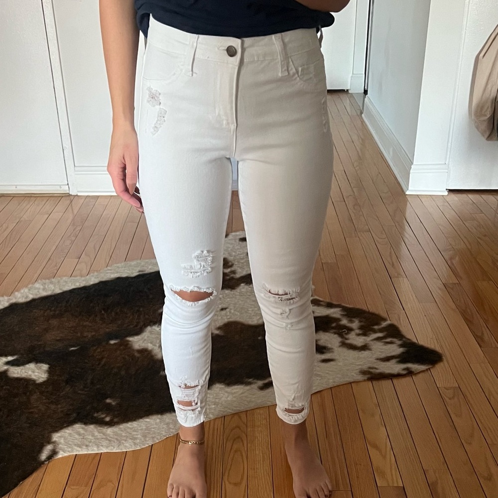 Cello distressed denim